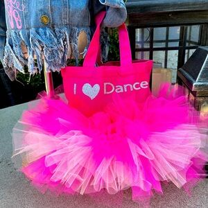 Tutu bags. Size small: 8.5”w x 11” t